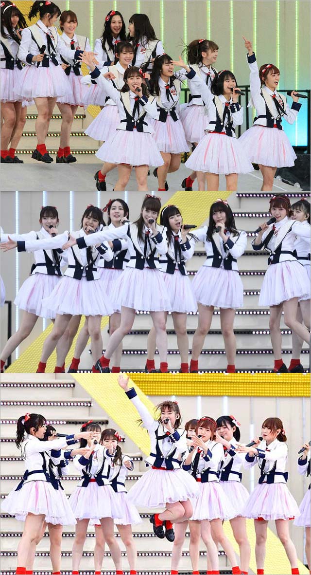NGT48メンバー『AKB48グループ春のLIVEフェス in 横浜スタジアム』出演画像