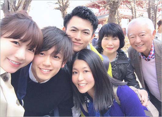 あいのり桃の家族と元彼氏まーさん