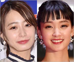 宇垣美里アナと剛力彩芽