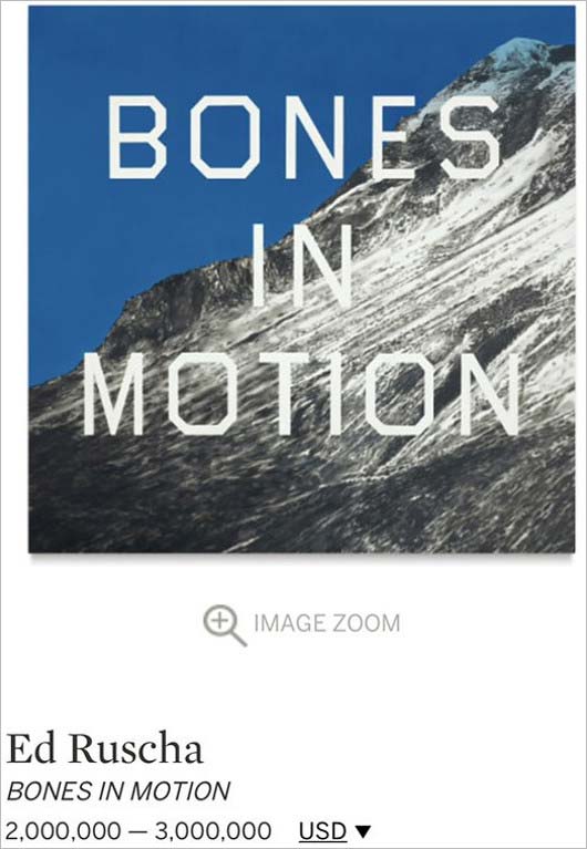 前澤友作社長がサザビーズ出品した作品の画像1枚目