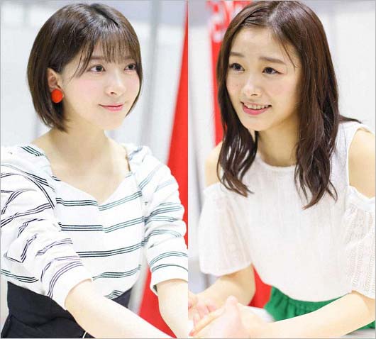 菅原りこ&長谷川玲奈が最後の握手会画像