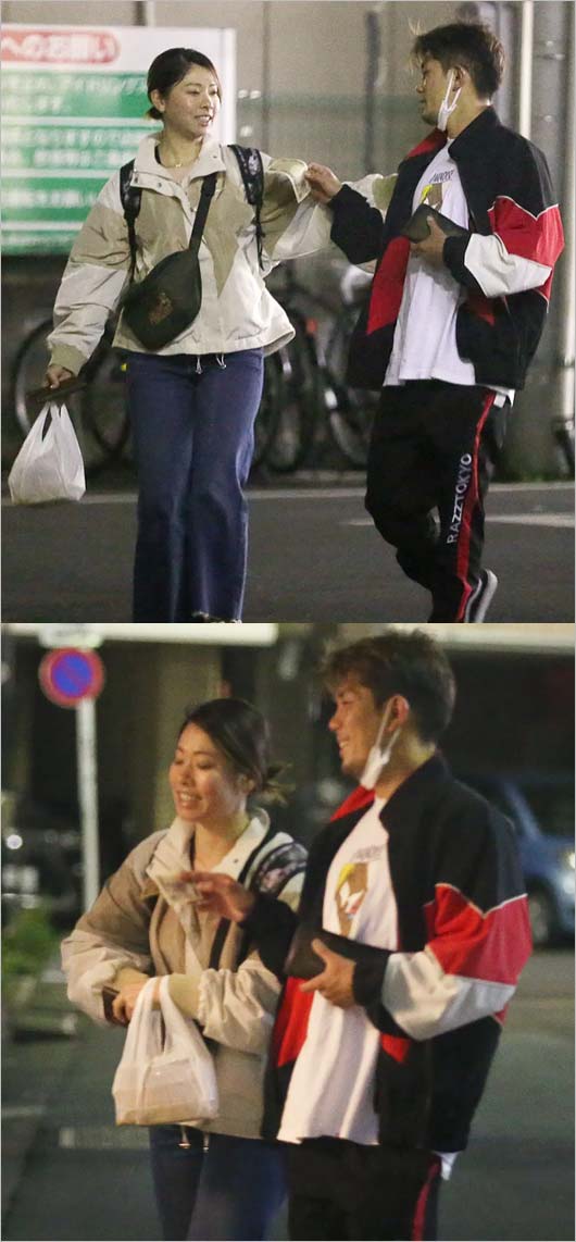 森田理香子選手と皇治選手のフライデー画像2枚目