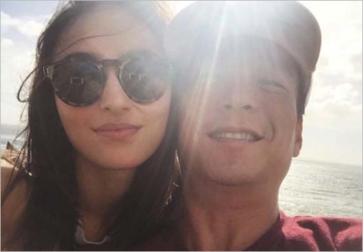 長谷川潤と台湾系アメリカ人の夫