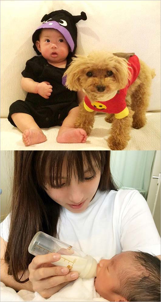 深田恭子と妹の子供(甥っ子)