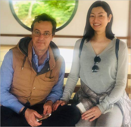 小雪さんの姉・弥生と再婚相手の夫画像1枚目