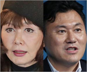 山本リンダ&楽天・三木谷浩史会長兼社長