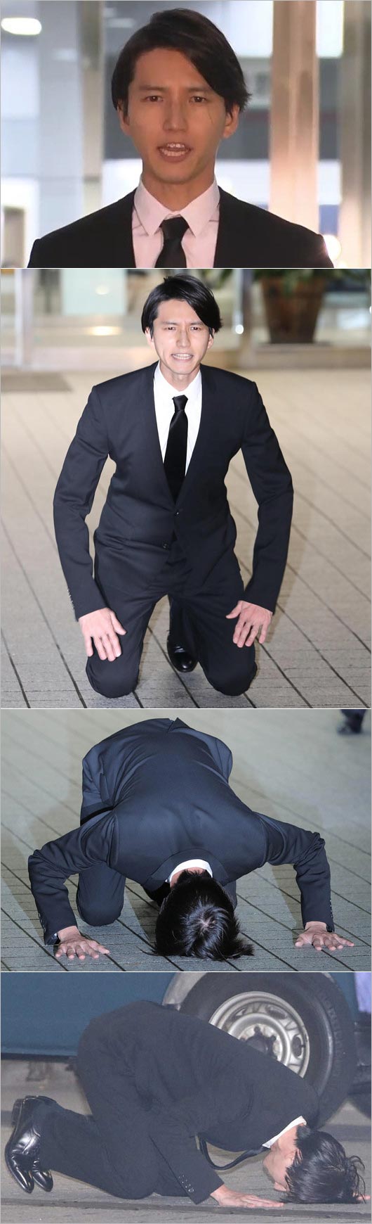 田口淳之介の土下座謝罪