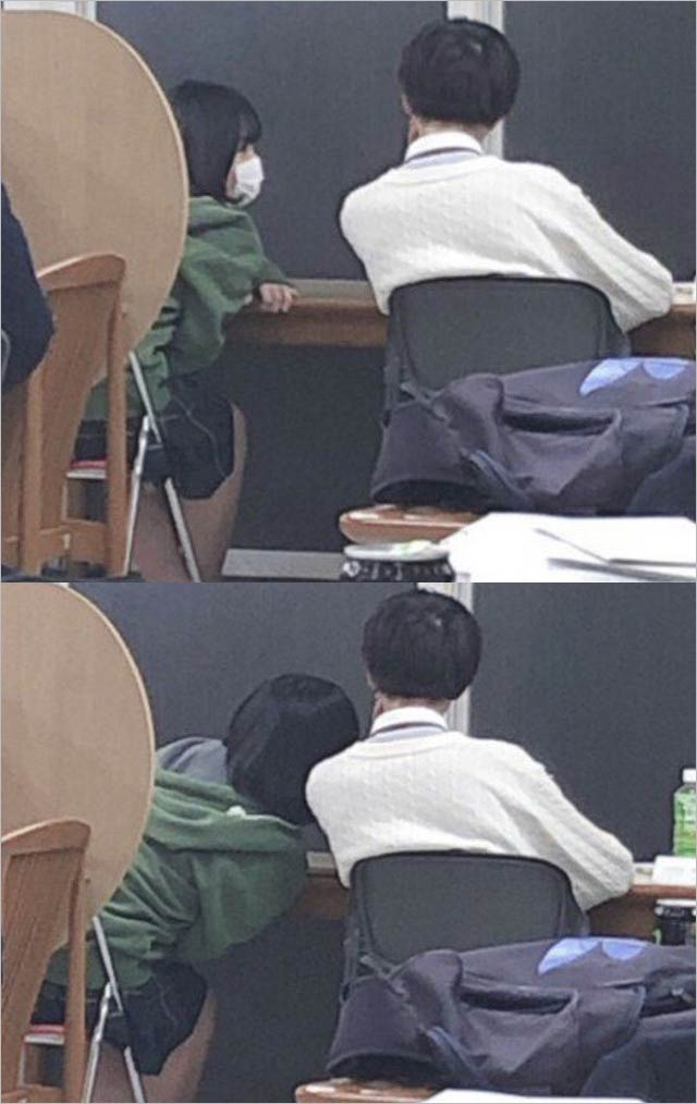 矢作萌夏と彼氏A君の自習室デート週刊文春の画像