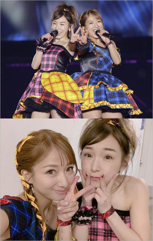 加護亜依・辻希美のダブルユー『ひなフェス2019』出演時の画像