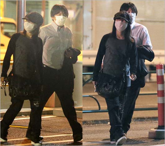 二階堂亜樹・勝又健志のフライデーツーショット画像