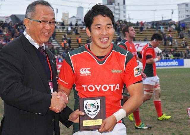 トヨタ自動車ヴェルブリッツの樺島亮太選手