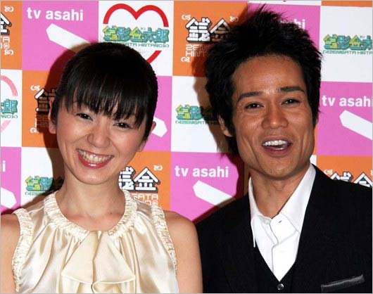 ネプチューン名倉潤と渡辺満里奈