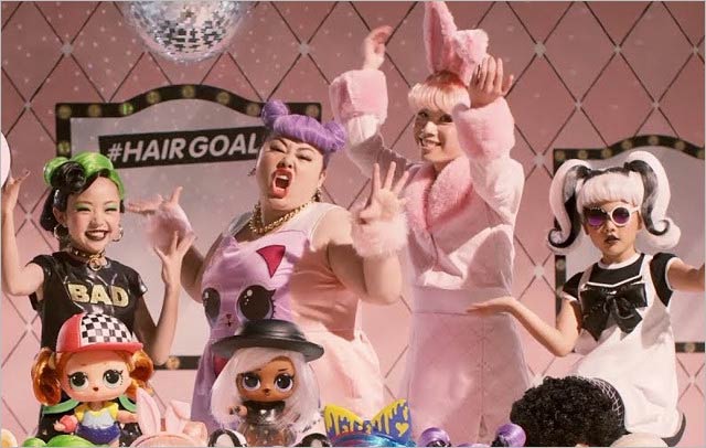 L.O.L. サプライズ!　ヘアゴールCM出演者