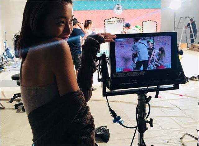 L.O.L. サプライズ!　ヘアゴールCM撮影を見守る木下優樹菜