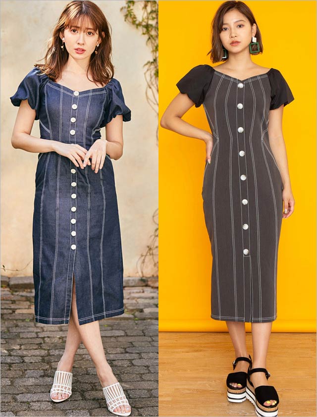 CECIL McBEEとHer lip toのワンピース比較