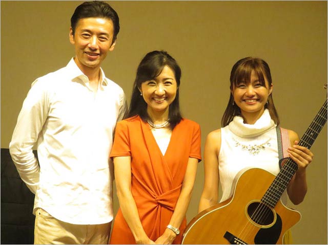 大浦龍宇一・寺田理恵子アナ・長女ゆりえ