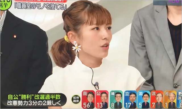 zero選挙2019出演の若槻千夏