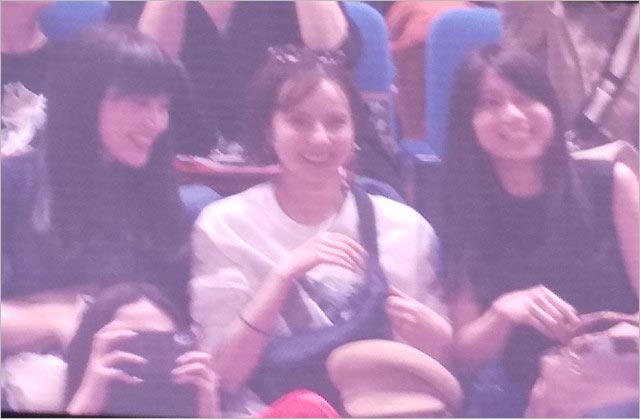 森矢カンナ・ベッキー・あ~ちゃんがBリーグ試合観戦