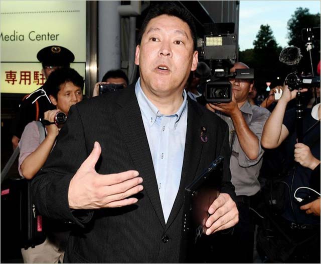 TOKYO MXに突撃したN国党・立花孝志代表