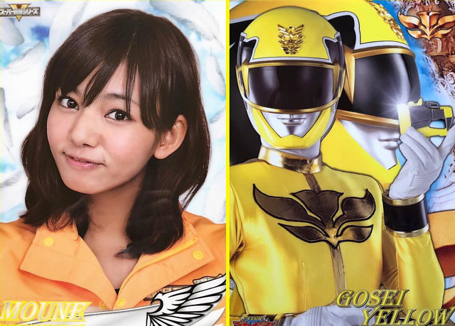にわみきほ『天装戦隊ゴセイジャー』モネ/ゴセイイエロー