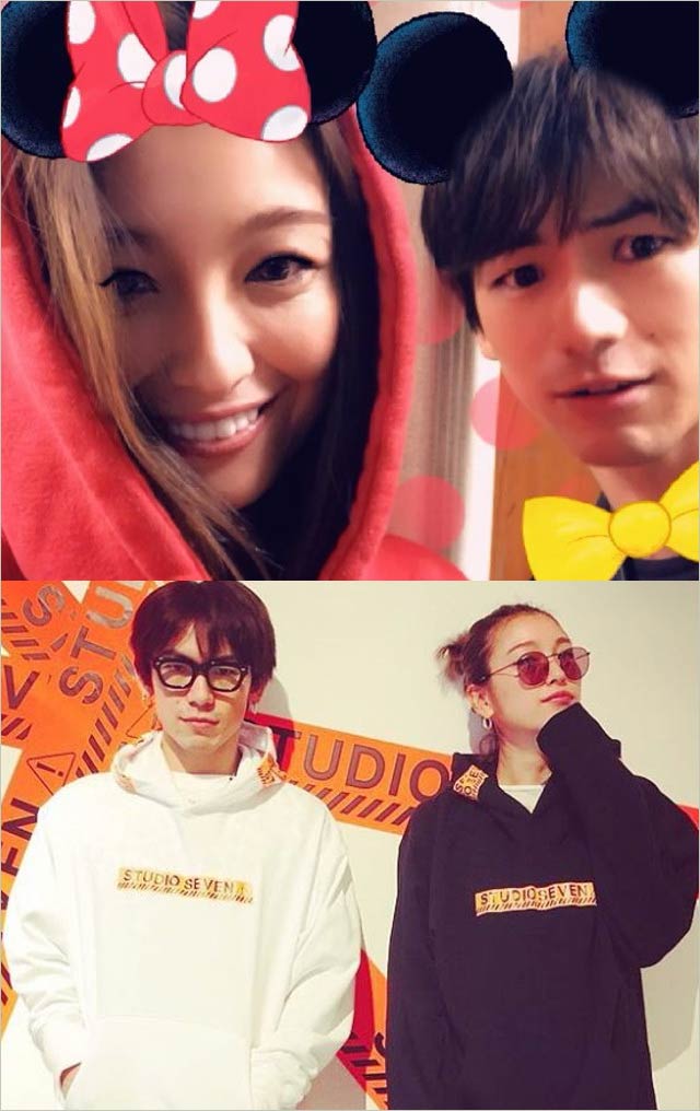 木下優樹菜&NAOTOツーショット画像