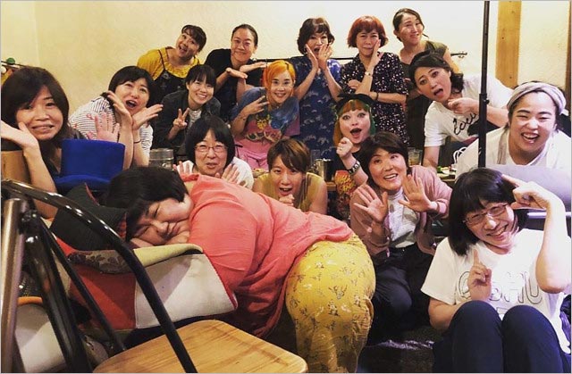 野沢直子が主催の女芸人会2019参加メンバー画像