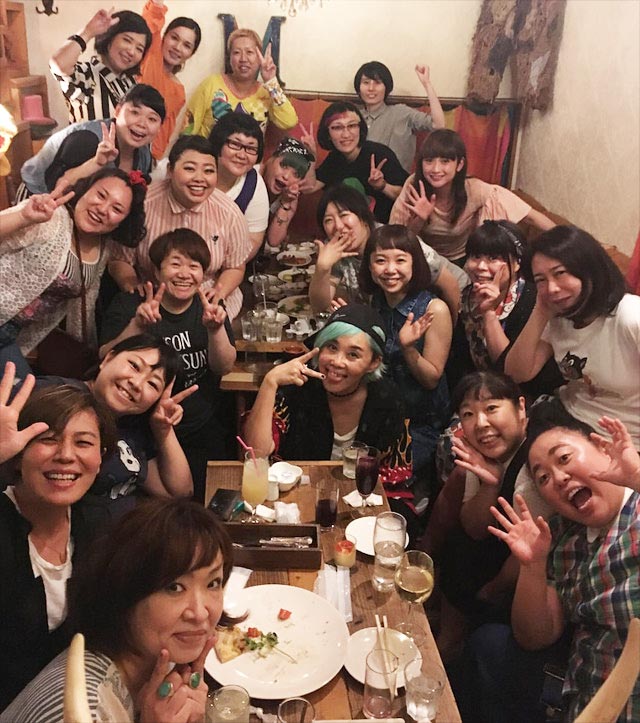 野沢直子が主催の女芸人会2016参加メンバー画像
