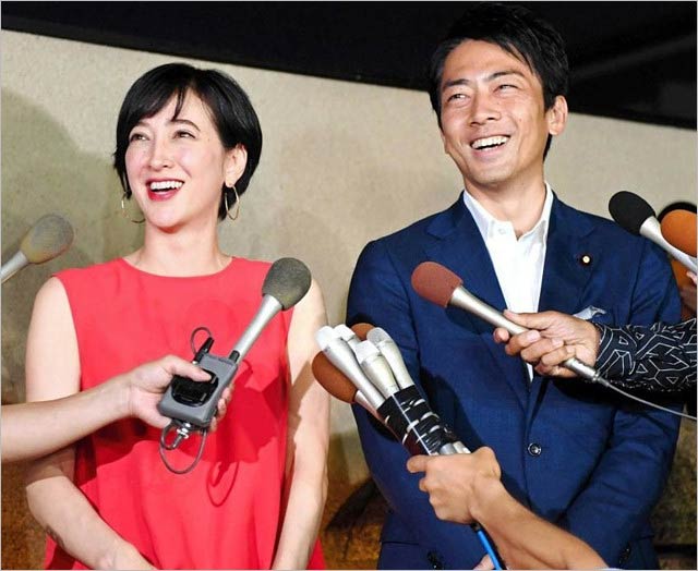 小泉進次郎議員&滝川クリステルの結婚発表