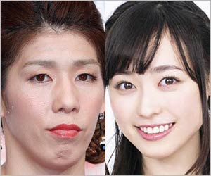 吉田沙保里＆福原遥