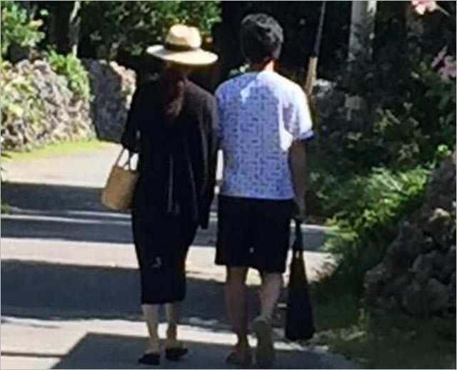 中村七之助と彼女の沖縄旅行