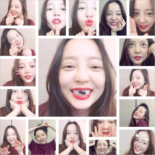 ク・ハラLINE LIVE画像