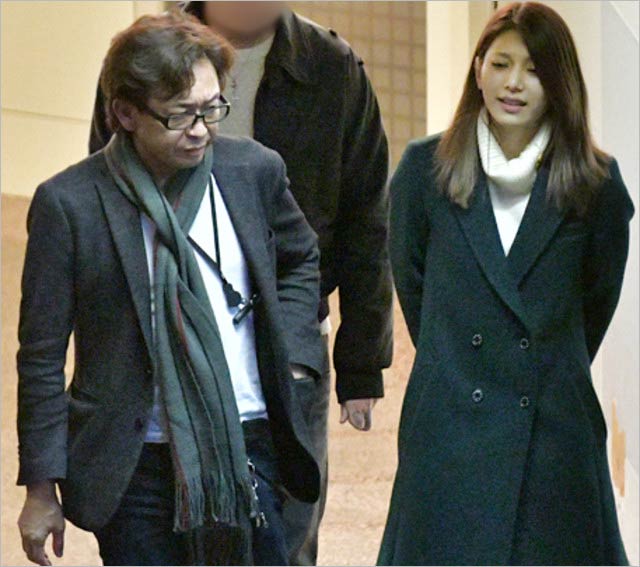 菊池梨沙と城島茂のツーショット画像