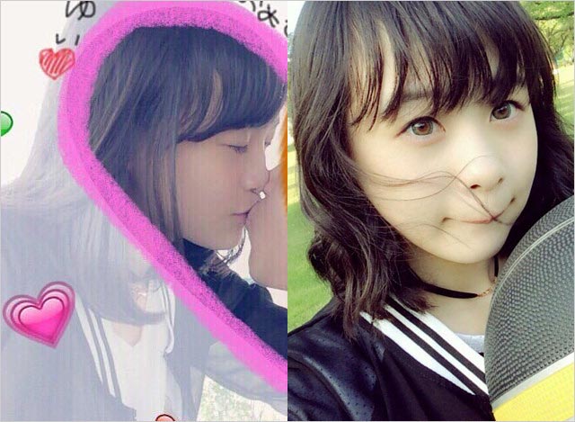 横山結衣のジャケット比較画像