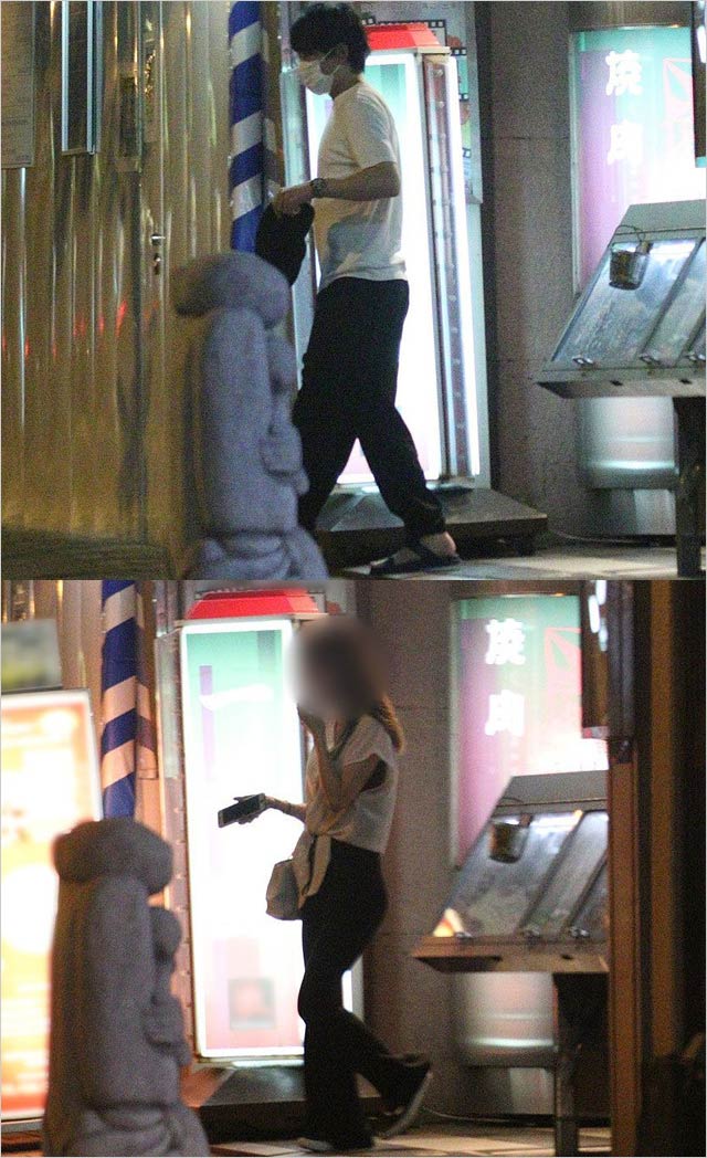 焼肉合コン後の横山裕＆白石麻衣似のA子