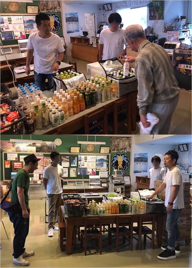 宮迫博之が千葉・鋸南町の保田小学校でボランティア活動の画像