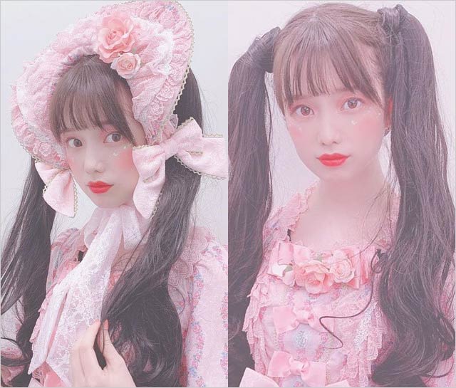 弘中綾香ゴスロリファッションコスプレ画像