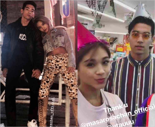 UTAとマーサ(遠藤政子)インスタグラム・ストーリーズ画像