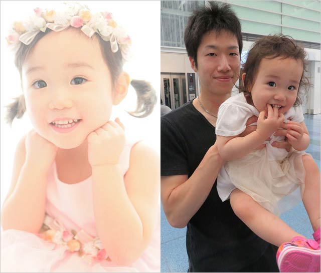 水谷隼選手の長女・茉莉花