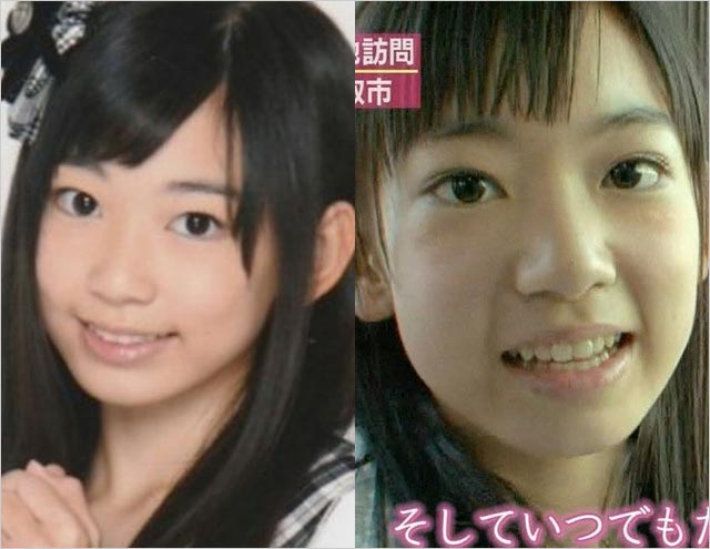 宮脇咲良のデビュー当初の顔画像