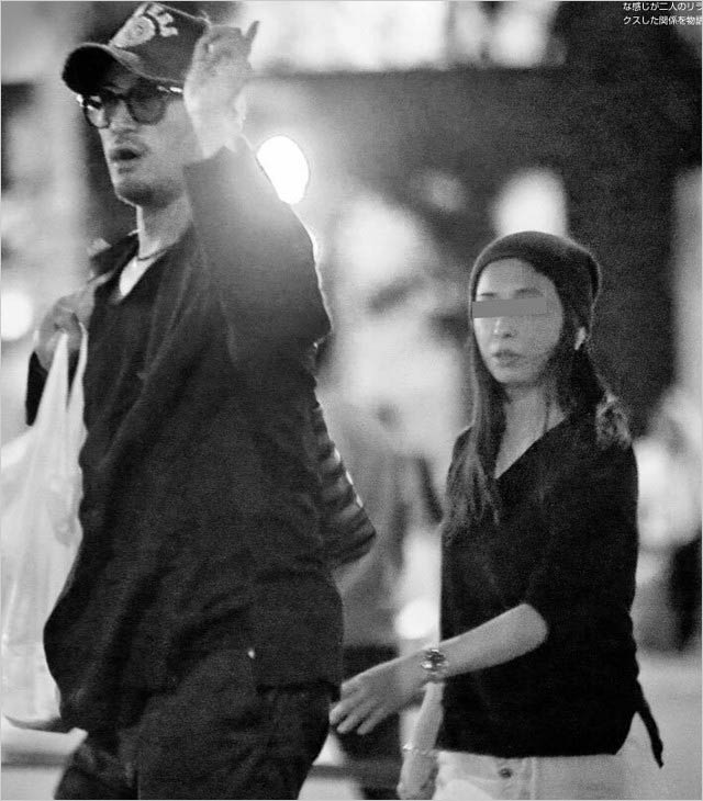 松岡昌宏と同棲中の彼女・フライデー写真(2017年6月撮影)