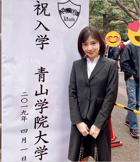 青学入学の元SKE48後藤楽々