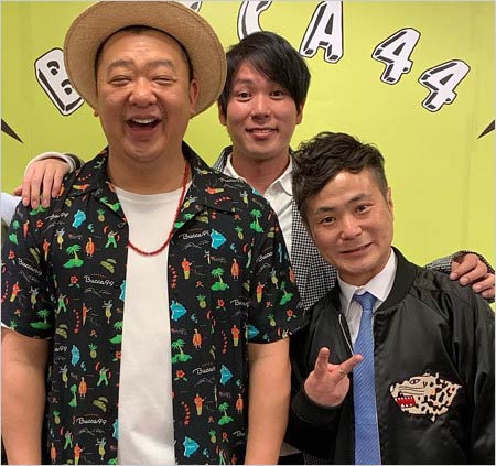 TKO木下隆行＆カラテカ入江慎也＆ザブングル松尾陽介