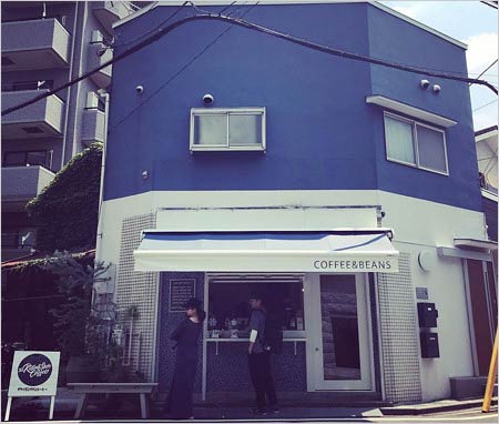 坂口憲二のコーヒーショップ「ザライジングサンコーヒー(The Rising Sun Coffee)」の外観