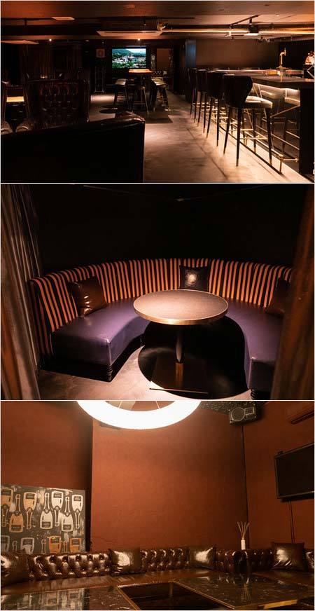 道端アンジェリカの夫キム・ジョンヒ容疑者が経営するアンダーバー店内の画像