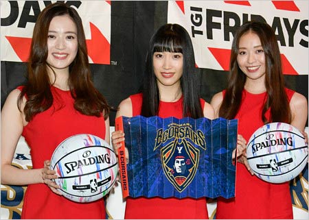 CCガールズ3の中川知香・花岡なつみ・豊田百佳