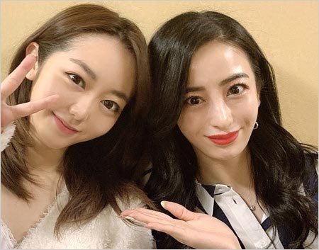 百合香と峯岸みなみ