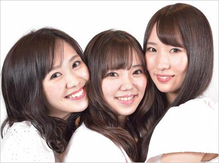 塚本里咲が所属の地下アイドルグループ『3-shine(サンシャイン)』メンバー画像
