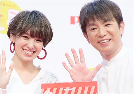 よゐこ濱口優&南明奈夫妻