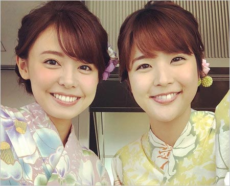 同期の宮澤智アナ&久代萌美アナ