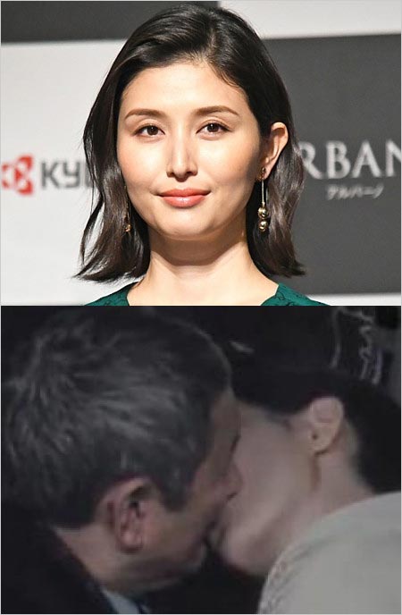 ビートたけし&橋本マナミ『ドクターX』キスシーン画像